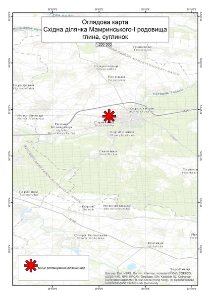 Східна ділянка Мамринського-I родовища оглядова карта.jpg