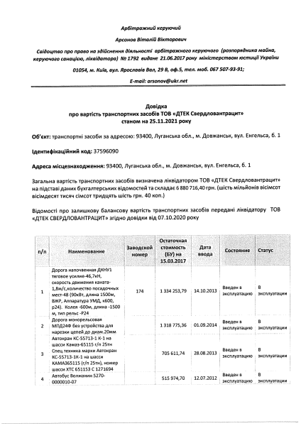 Довідка про вартість автотранспортних засобів .pdf
